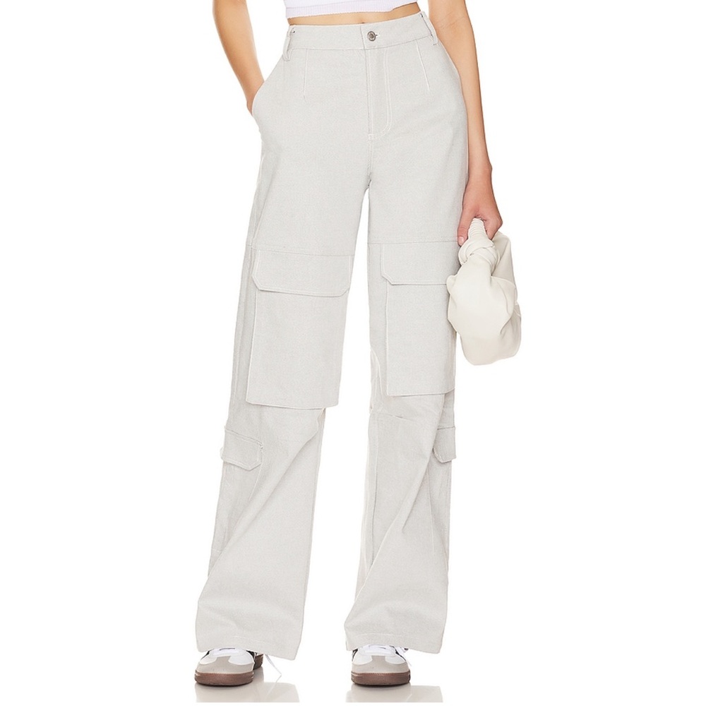Gray Cargo Pants